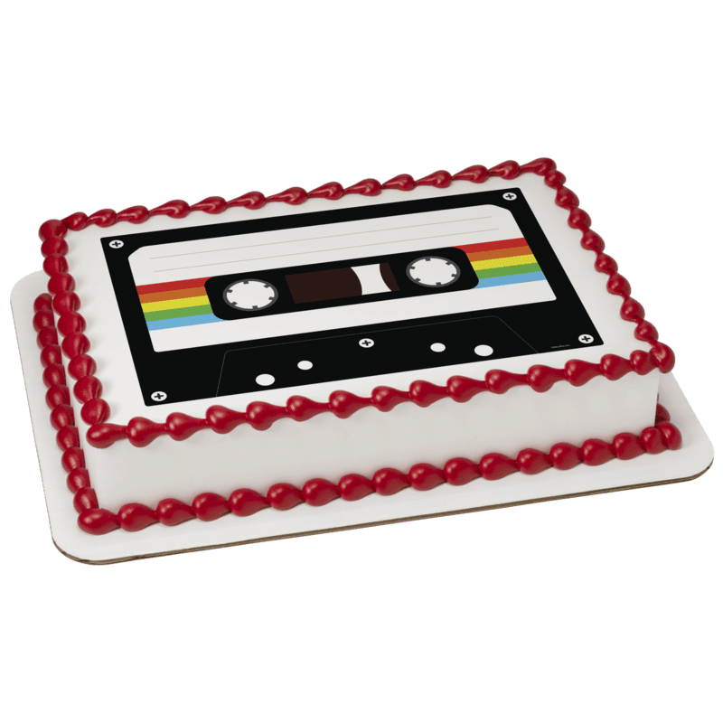 Cassette Tape Cake
