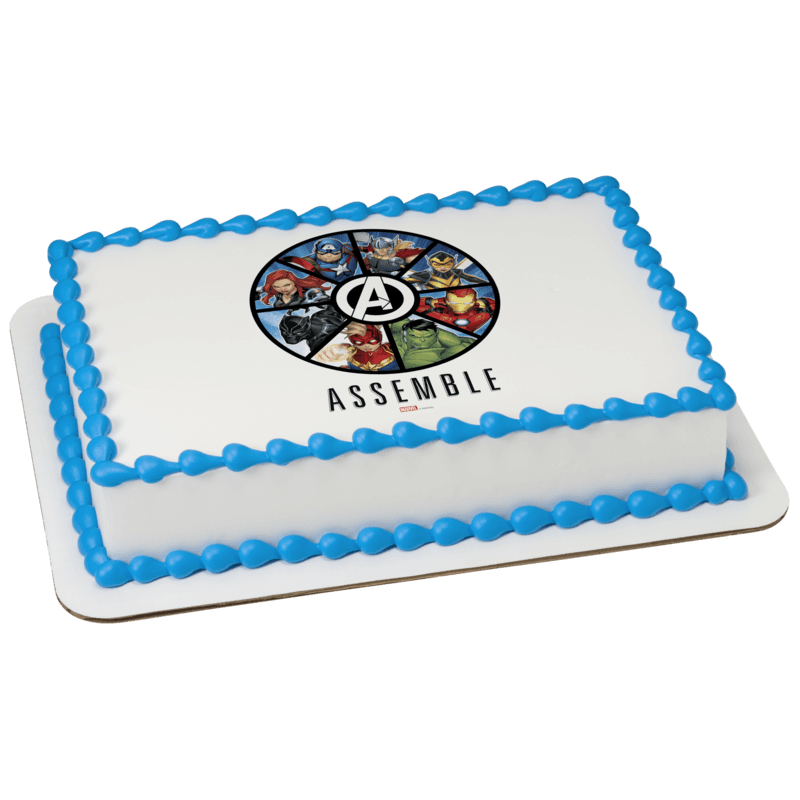 MARVEL Avengers Assemble Cake