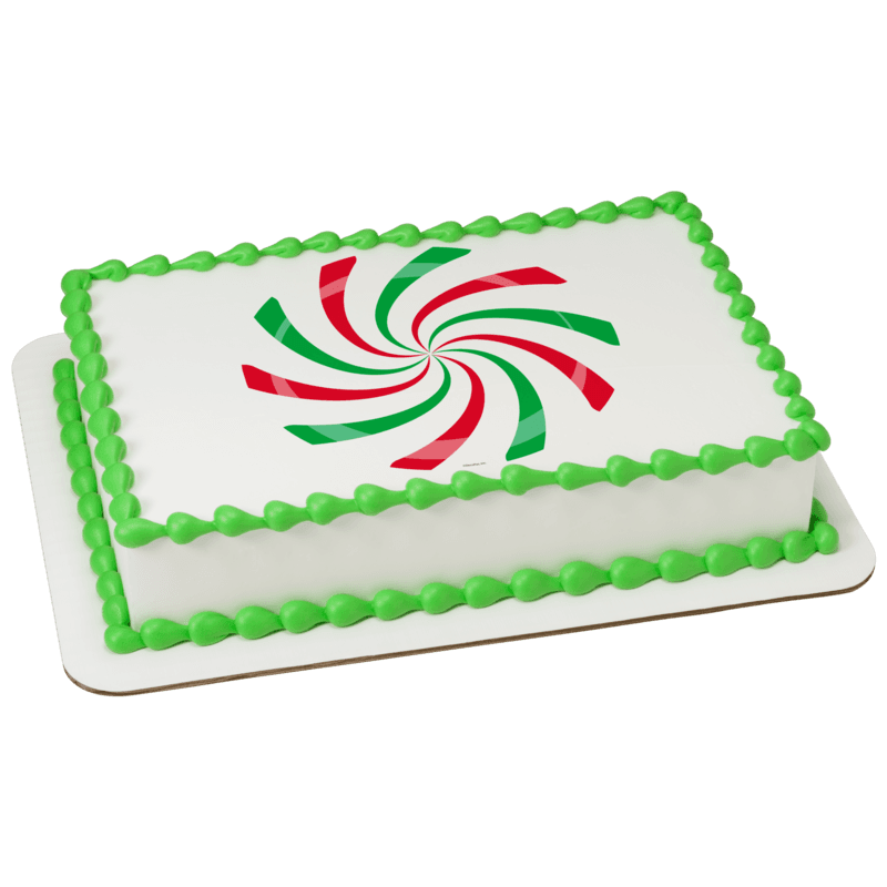 Peppermint Candy Cake