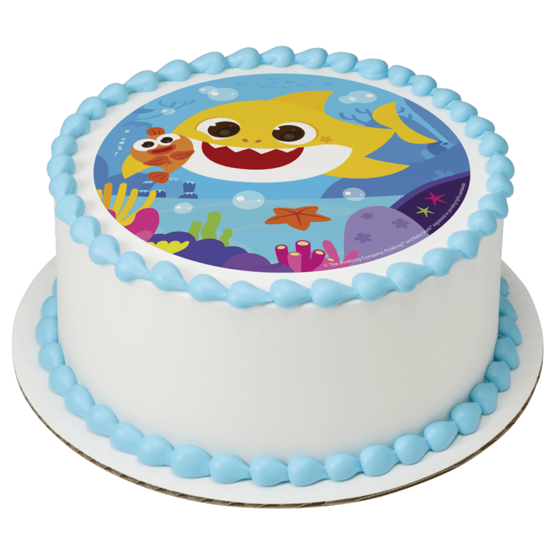 Baby Shark Wild & Free Cake