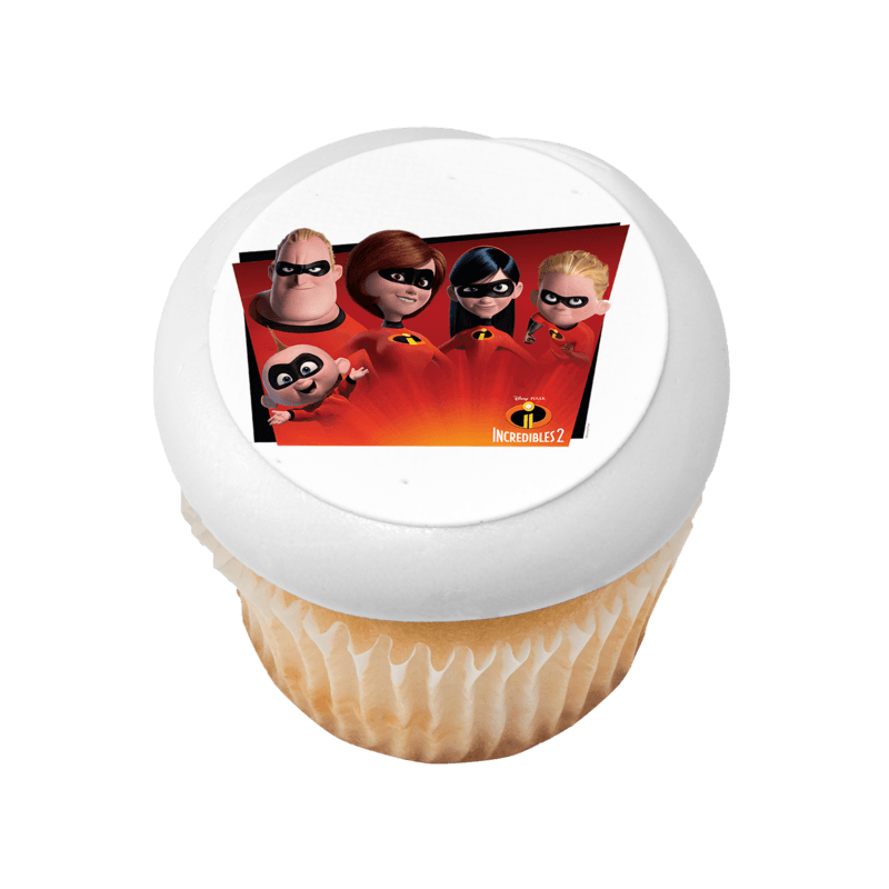 Disney and Pixar's Incredibles 2 Favorite Super Hero Family Cupcake