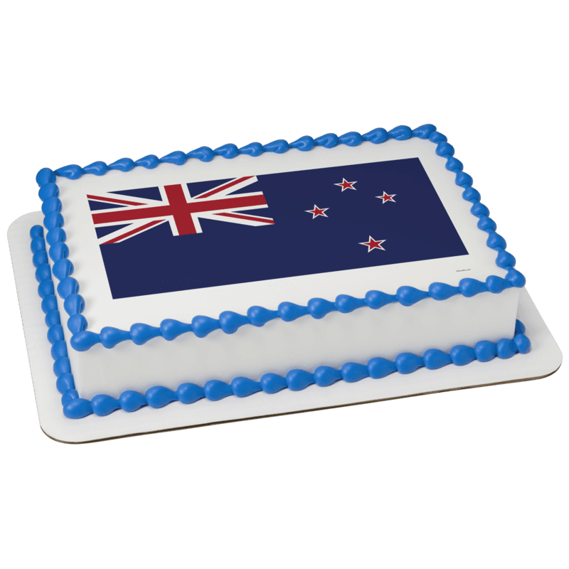 New Zealand Country Flag Cake