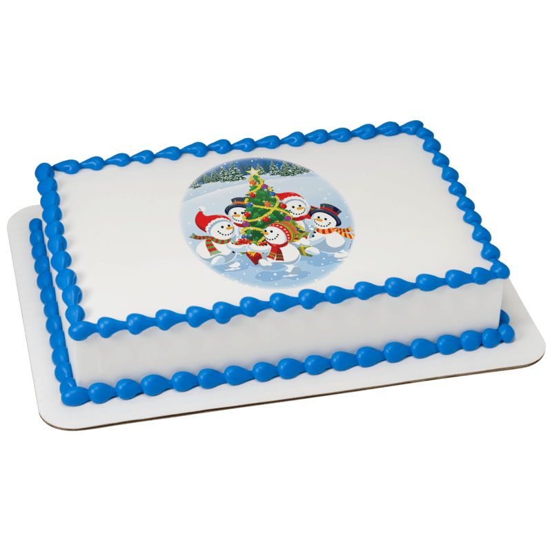 Winter Buddies Cake