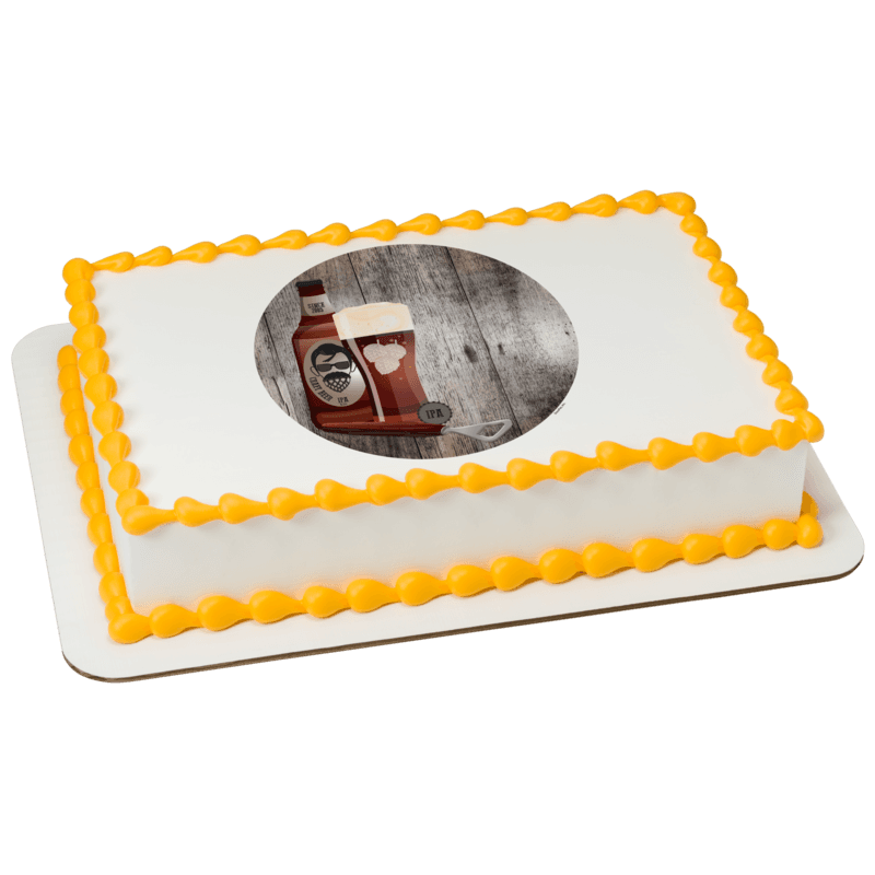 Beard and Hops Cake