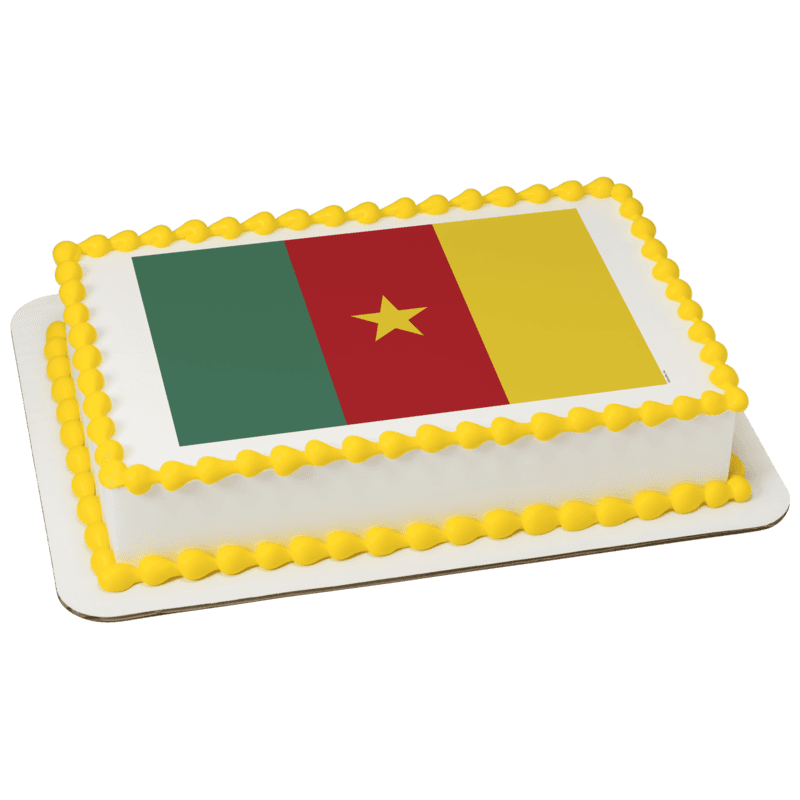 Cameroon Country Flag Cake