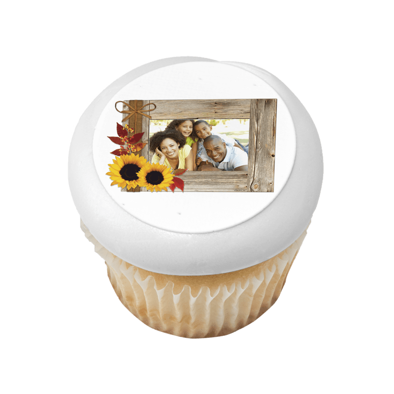 Rustic Fall Cupcake