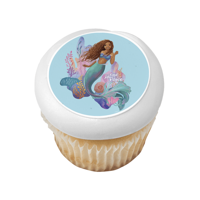 Disney's The Little Mermaid Find Your Voice Cupcake