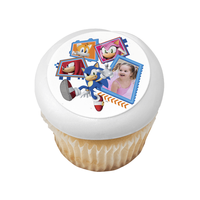 Sonic the Hedgehog™ and Friends Cupcake