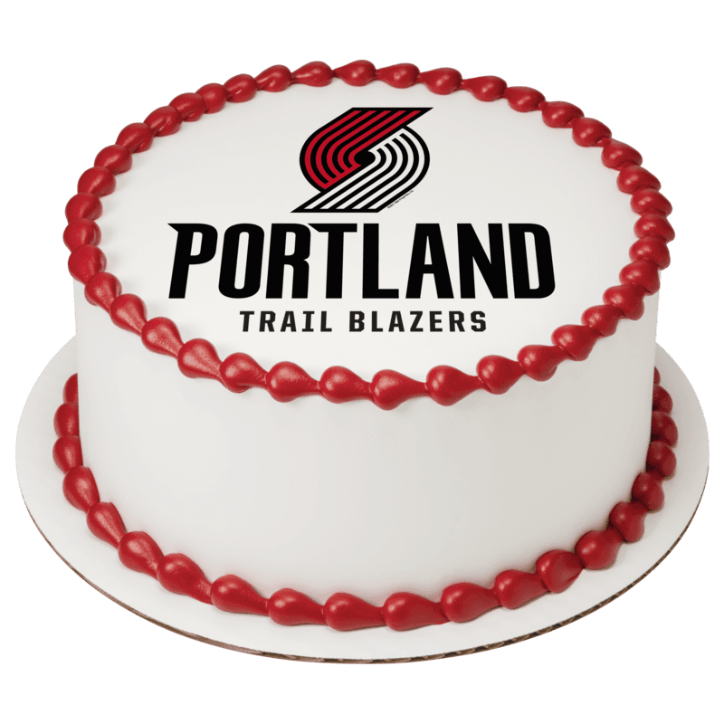 NBA Portland Trail Blazers Cake