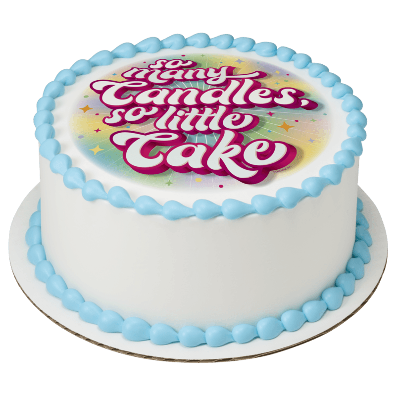 So Many Candles, So Little Cake Cake