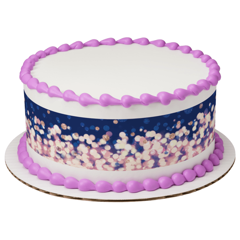 Champagne Shimmer Cake
