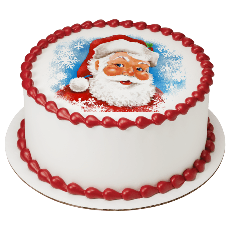 Classic Santa Caucasian Cake