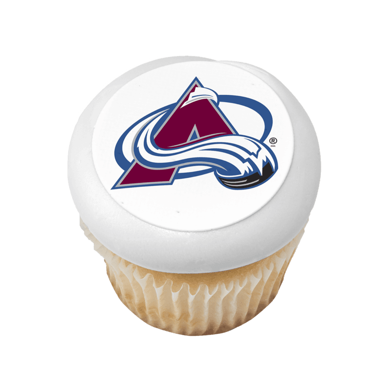NHL® Colorado Avalanche® Cupcake