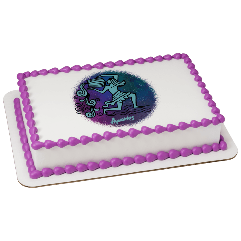 Aquarius Cake