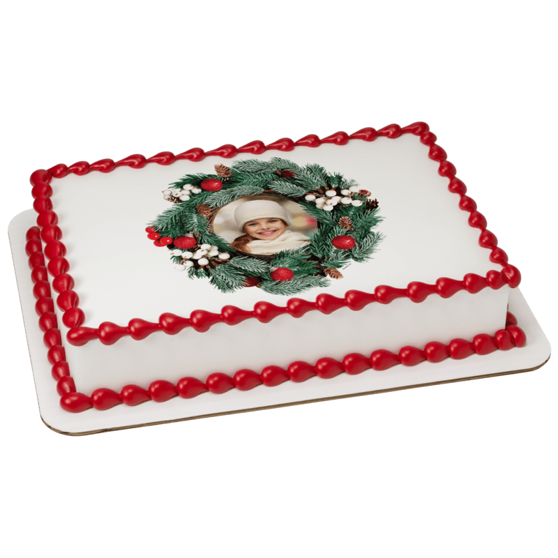 Holiday Wreath Cake