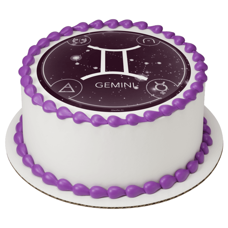 Zodiac Gemini Cake