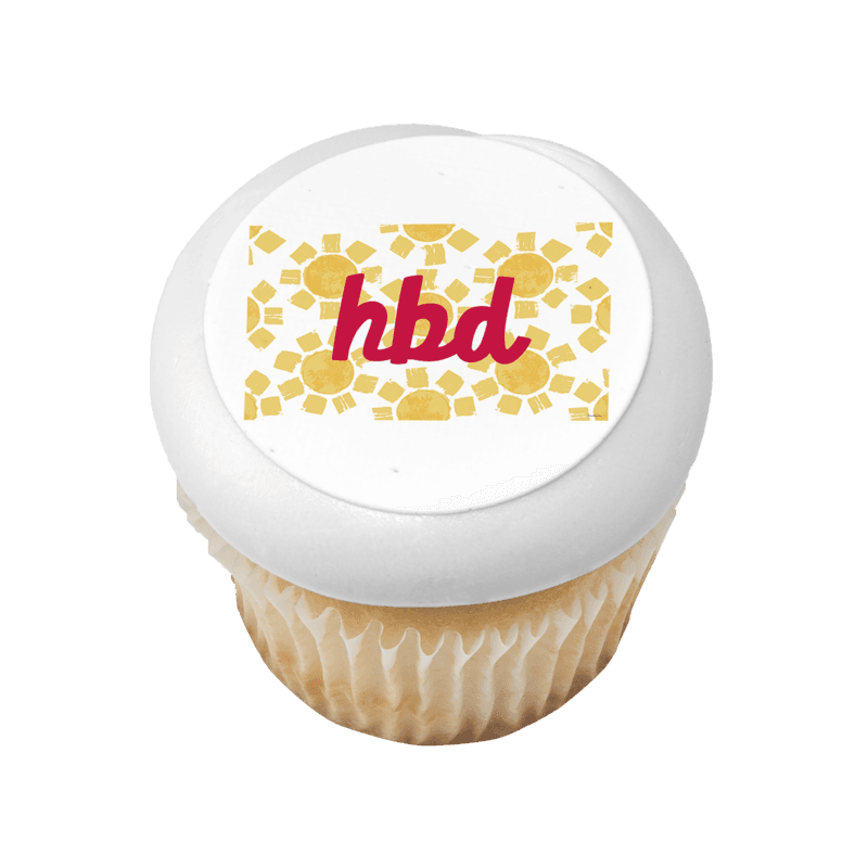 HBD Cupcake