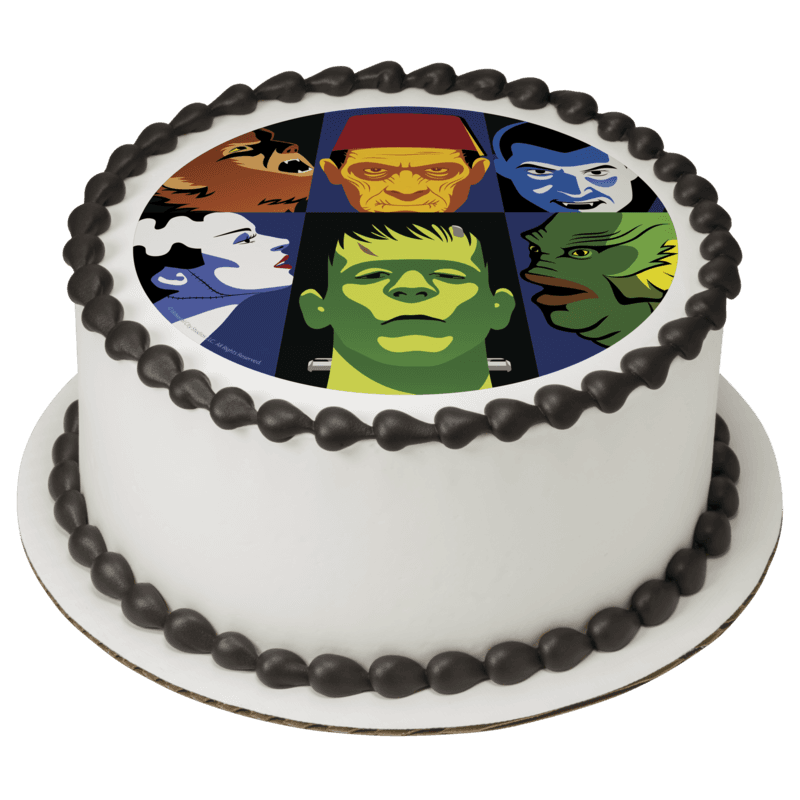 Universal Monsters Cake