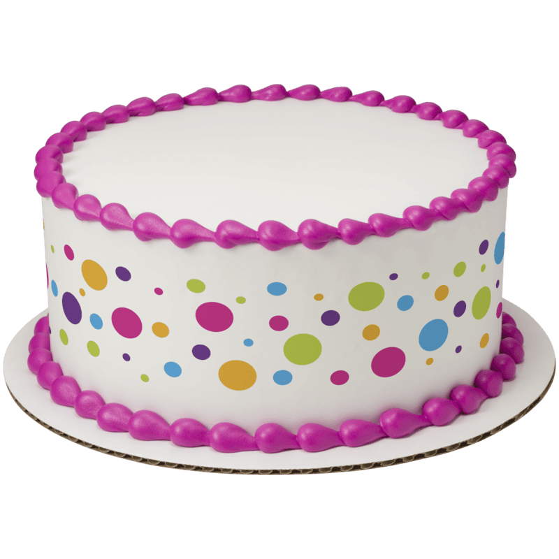 Happy Variety Dots Cake