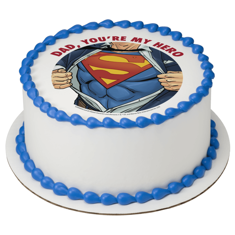 Superman™ Dad, You're my Hero Cake