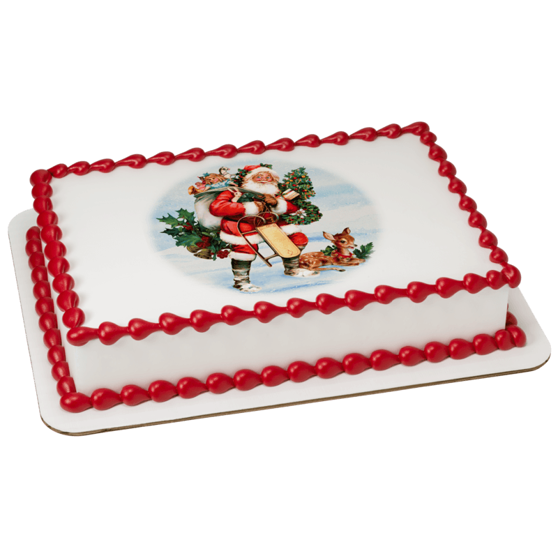 Delivering Toys Cake