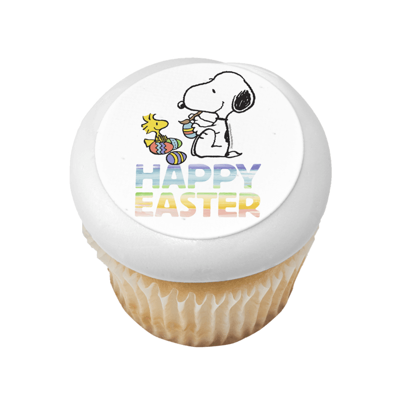 Peanuts® Happy Easter Cupcake