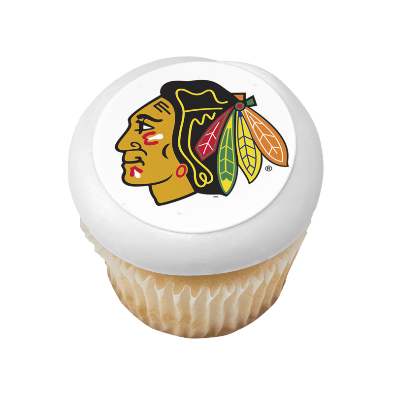 NHL® Chicago Blackhawks® Cupcake