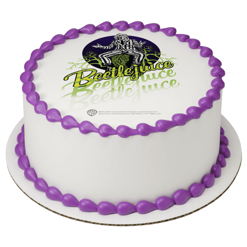 BEETLEJUICE The Ghost with the Most! Cake