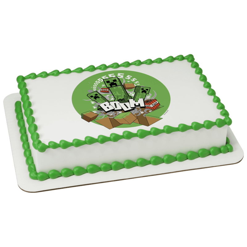 MINECRAFT Boom Cake