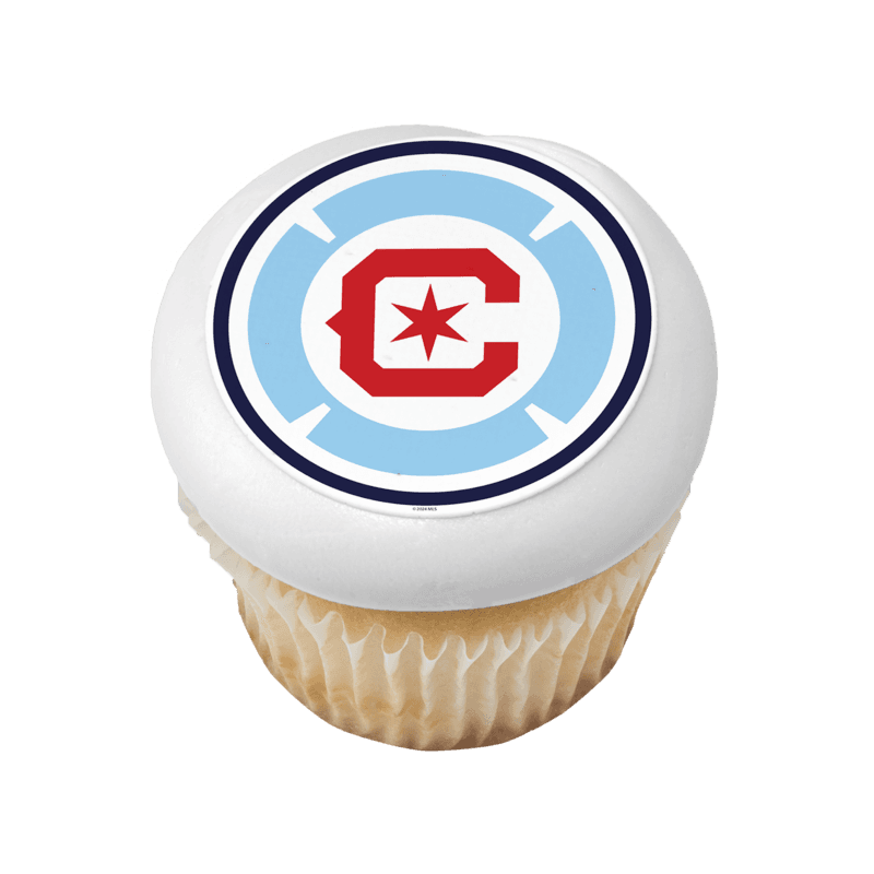 MLS Chicago Fire FC Cupcake