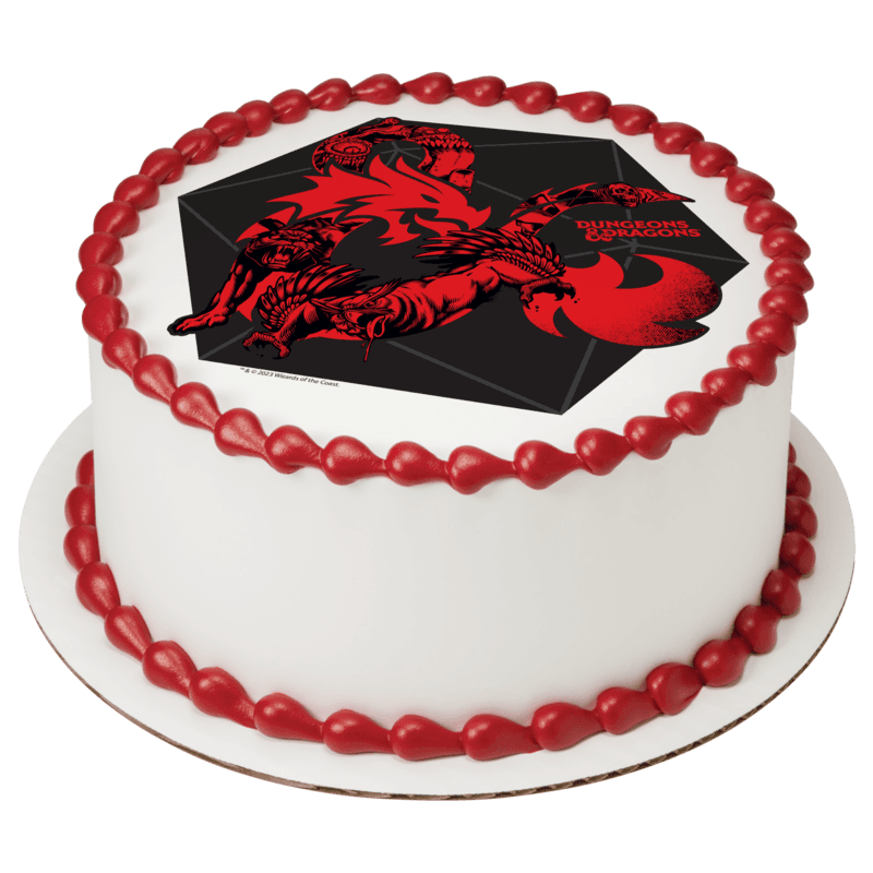 Dungeons & Dragons Endless Adventures Cake