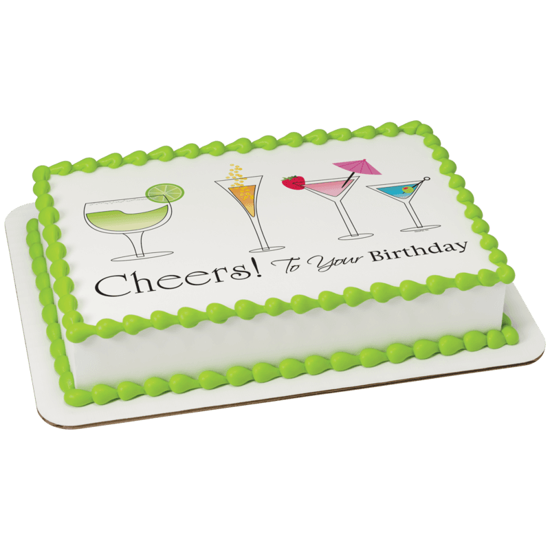 Birthday Cheers Cake