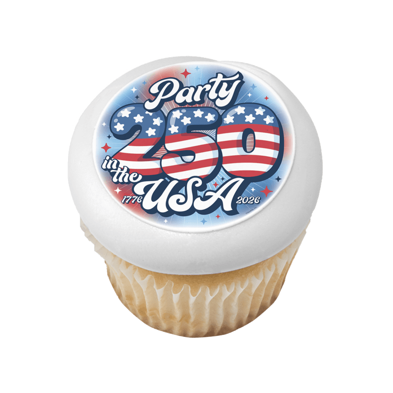 250th Celebration Cupcake