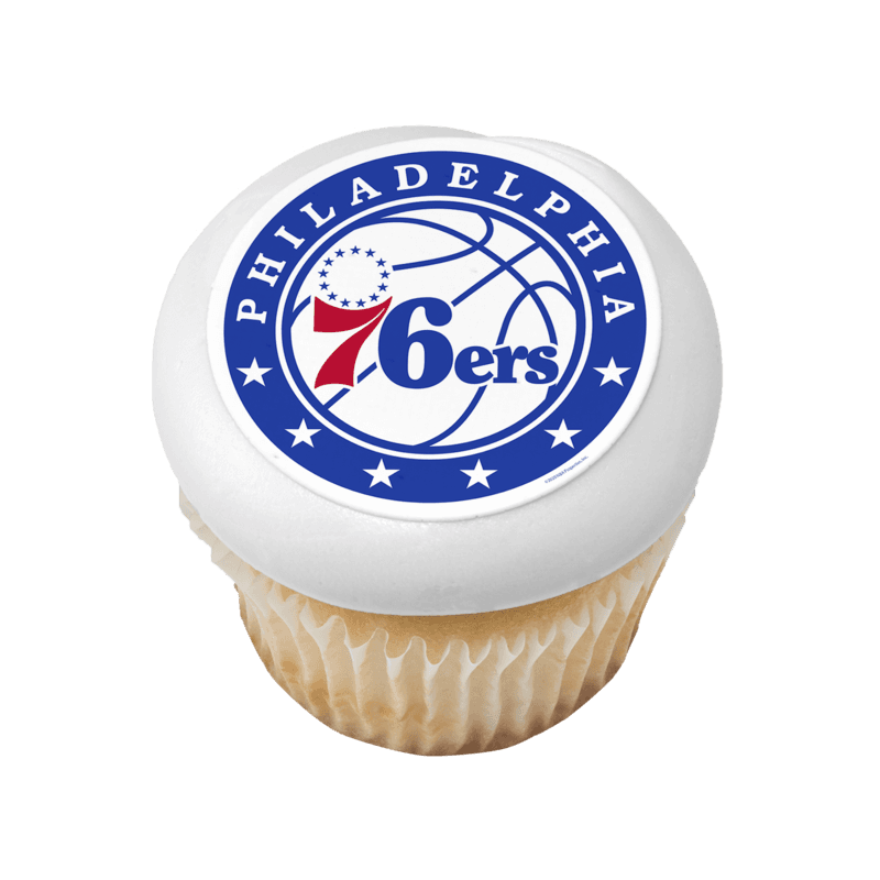 NBA Philadelphia 76ers Cupcake