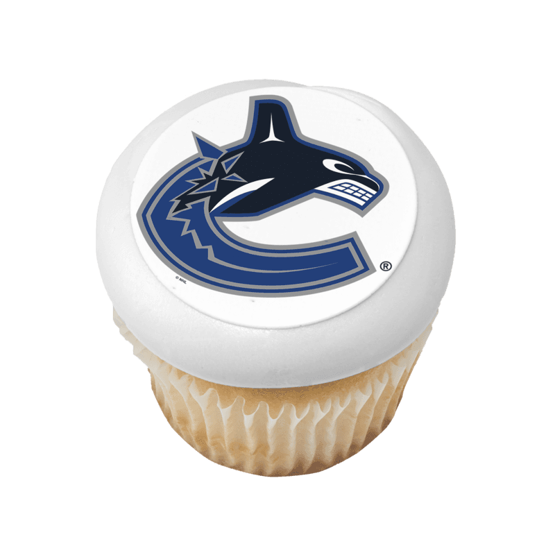 NHL® Vancouver Canucks® Cupcake