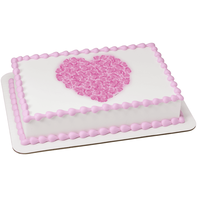 Romantic Roses Cake