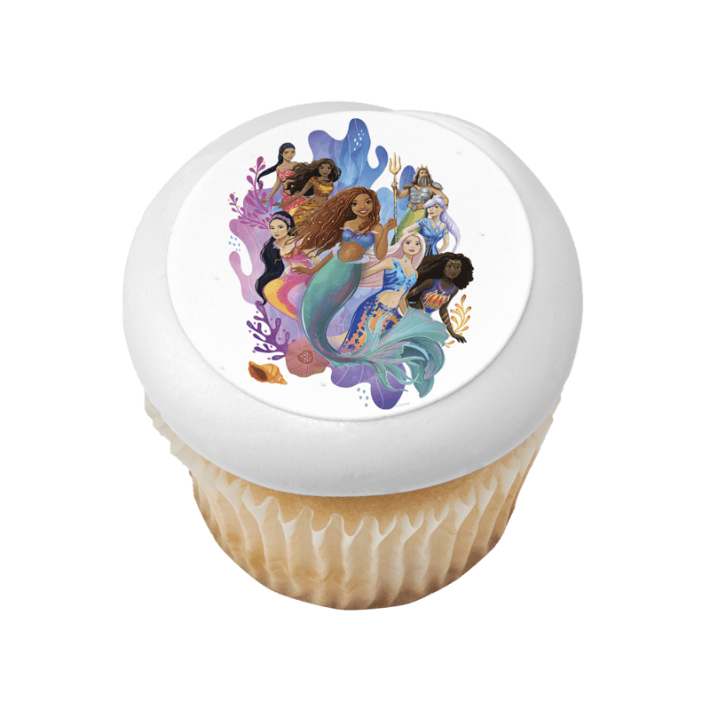 Disney's The Little Mermaid Sisters of the Sea Cupcake