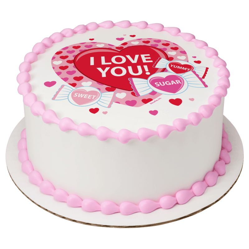 Sweet Candy Cake