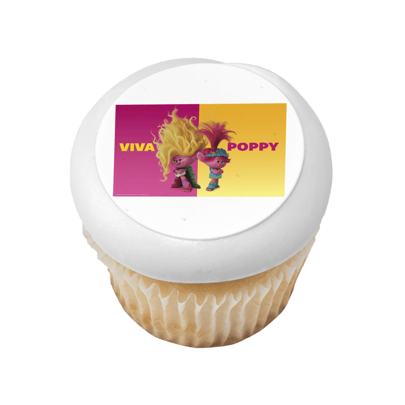 DreamWorks Trolls Poppy and Viva Cupcake