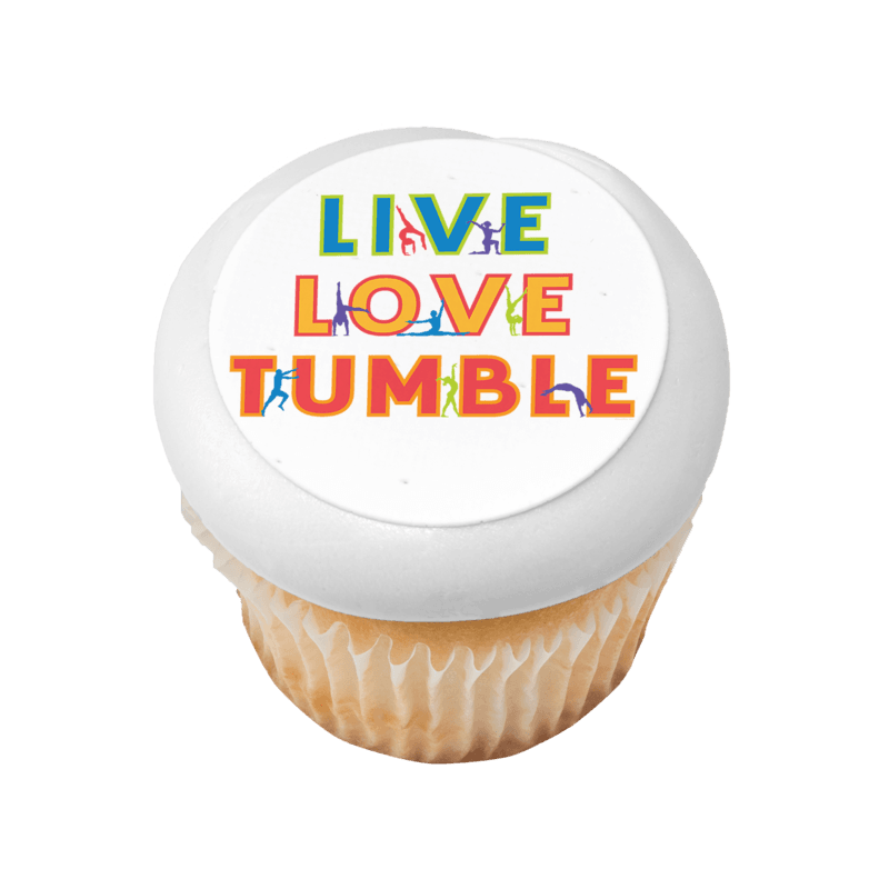 Live, Love, Tumble Cupcake