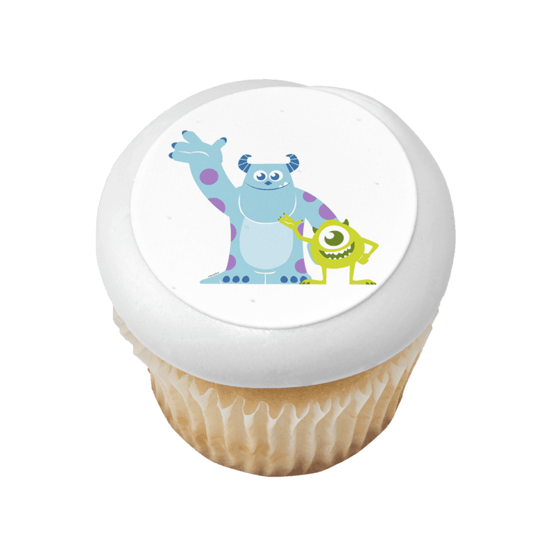 Disney and Pixar's Monsters, Inc. Do Not Enter Cupcake