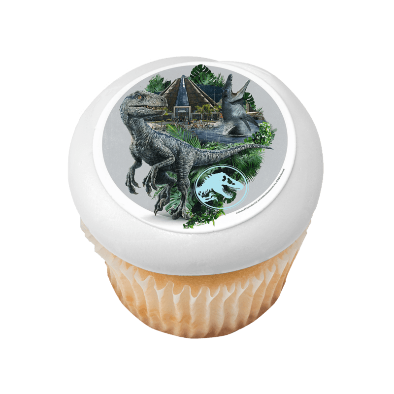 Jurassic World Raptor Paddock Cupcake