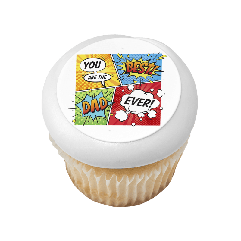 Best Dad Ever! Cupcake