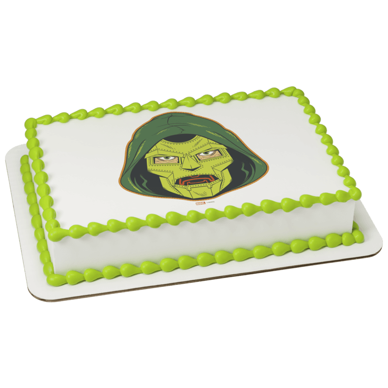 Marvel's Dr. Doom Cake