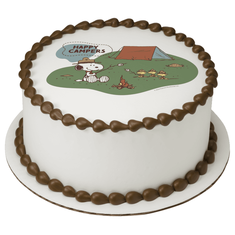 Peanuts® Snoopy® Happy Campers Cake
