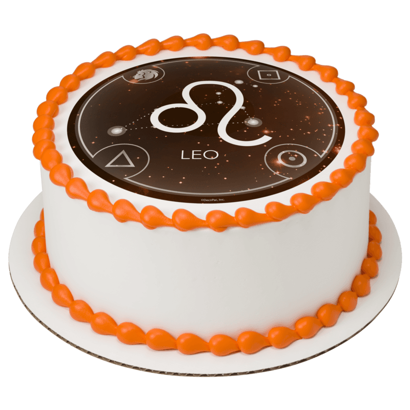 Zodiac Leo Cake