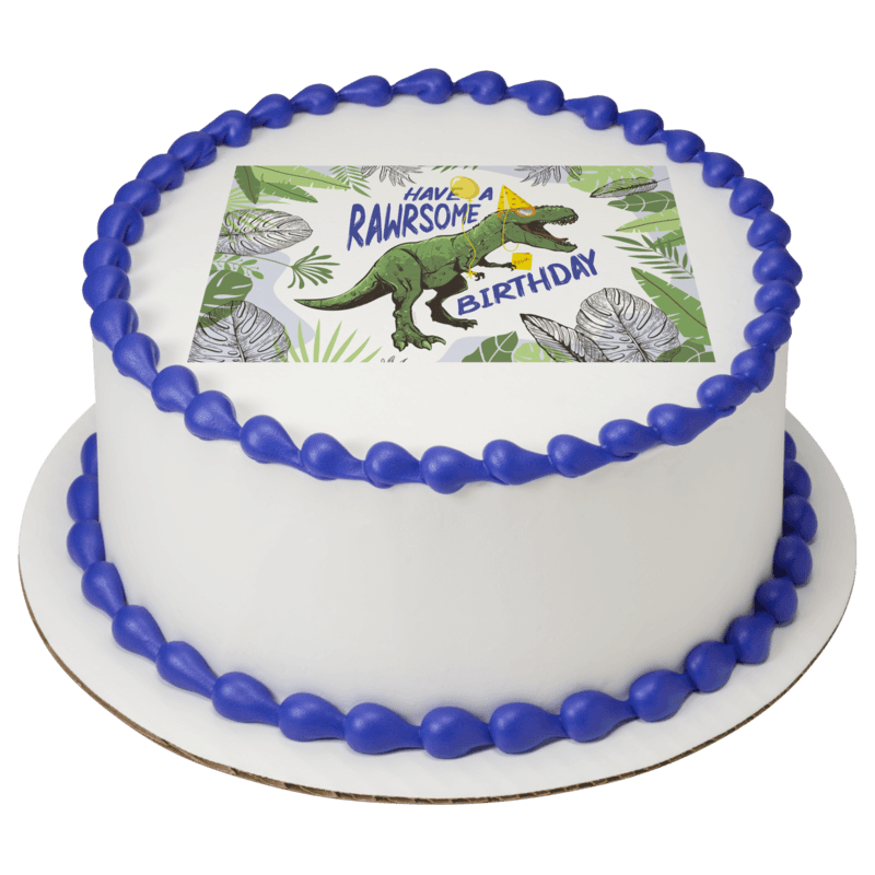 Rawrsome Birthday Dino Cake