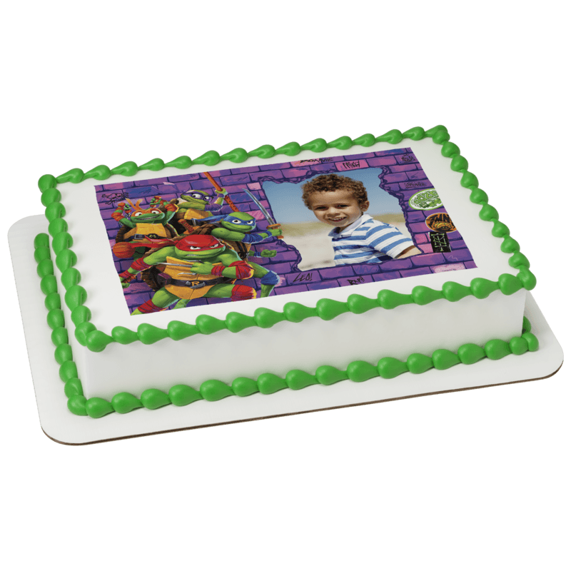 TMNT Mutant Mayhem Super Mutant Cake