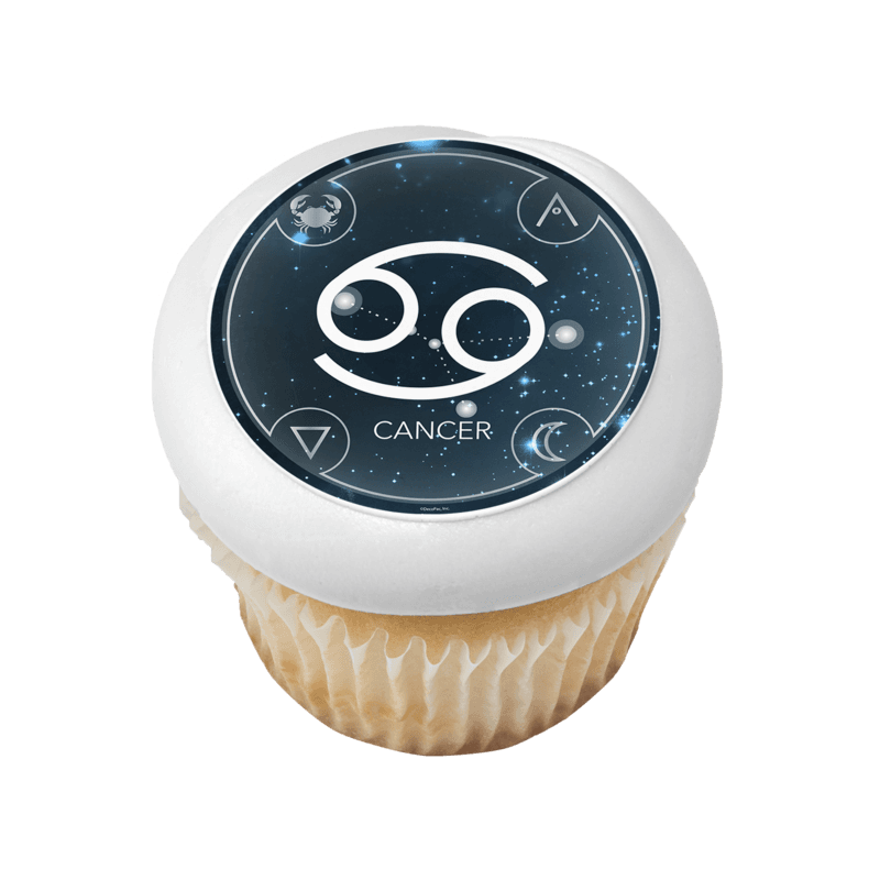 Zodiac Cancer Cupcake