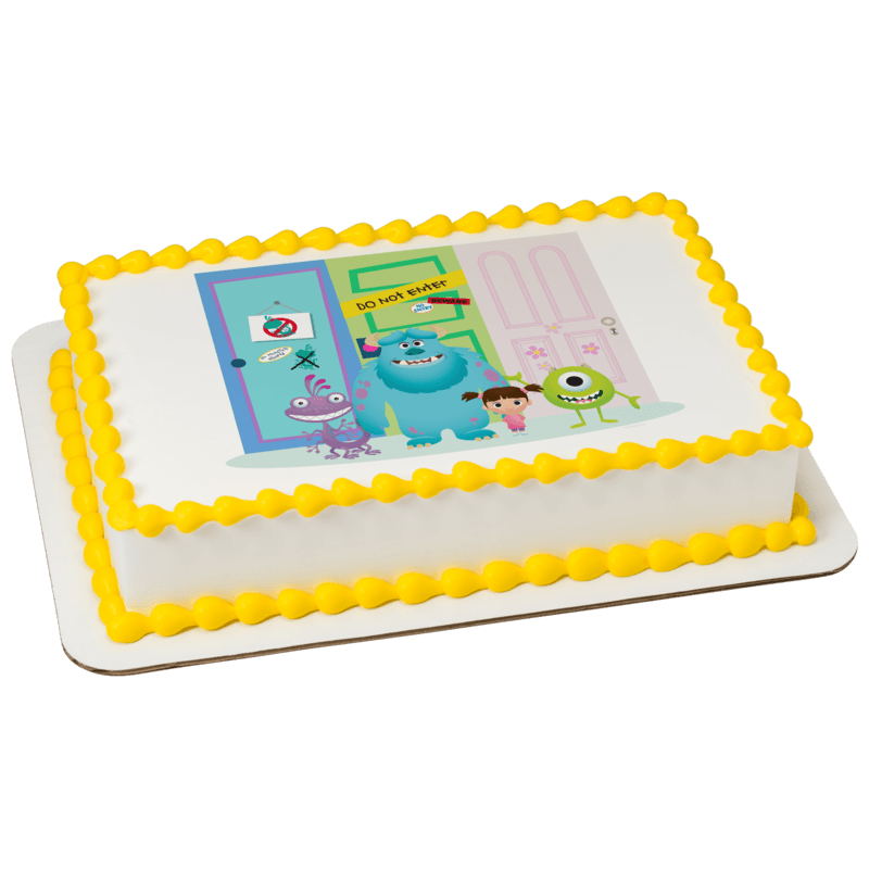Disney and Pixar's Monsters, Inc. Do Not Enter Cake